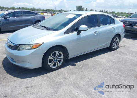 2012 Honda Civic Lx z USA, uszkodzony, nr VIN 19XFB2F55CE028603